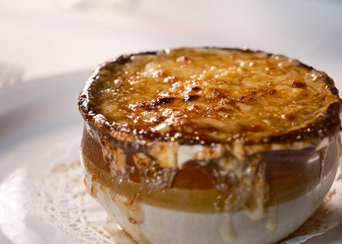 red onion soup