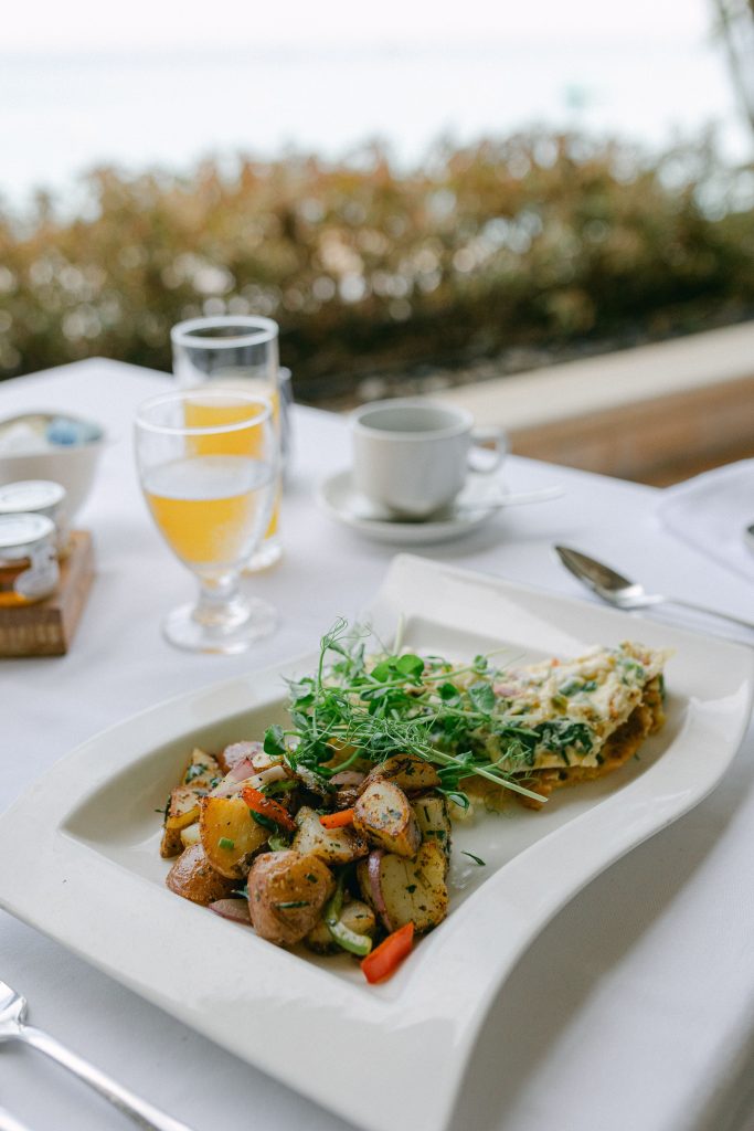 Palm Terrace meal