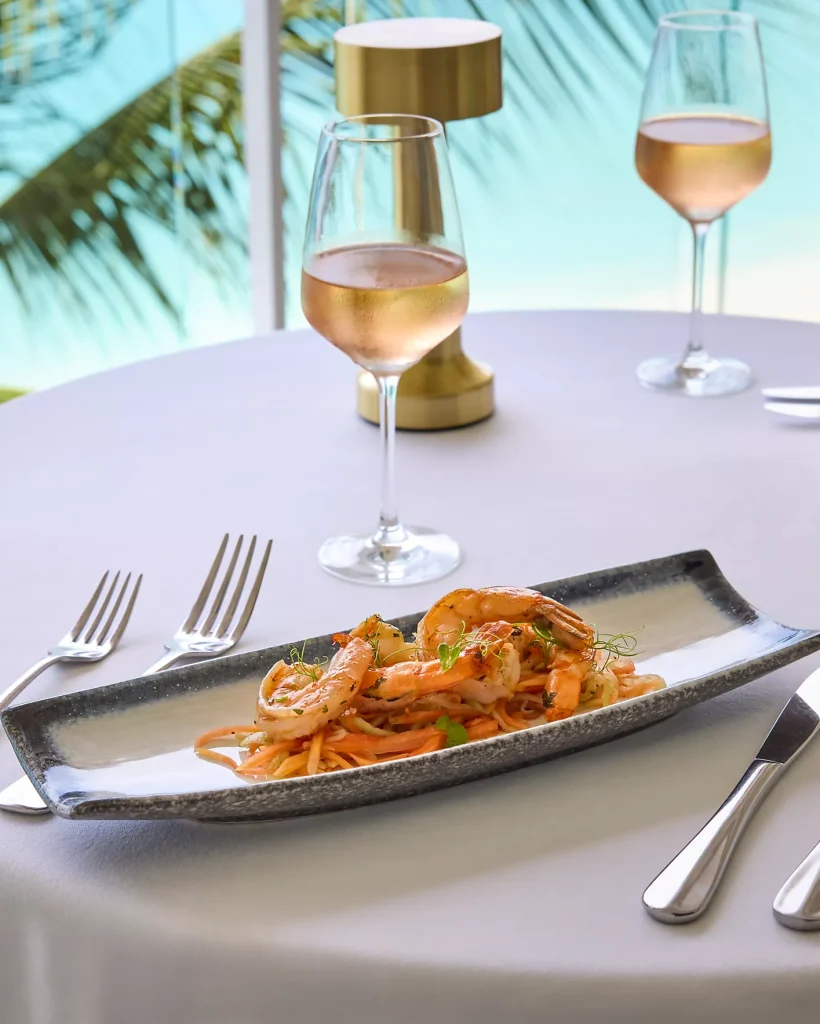 Palm Terrace meal
