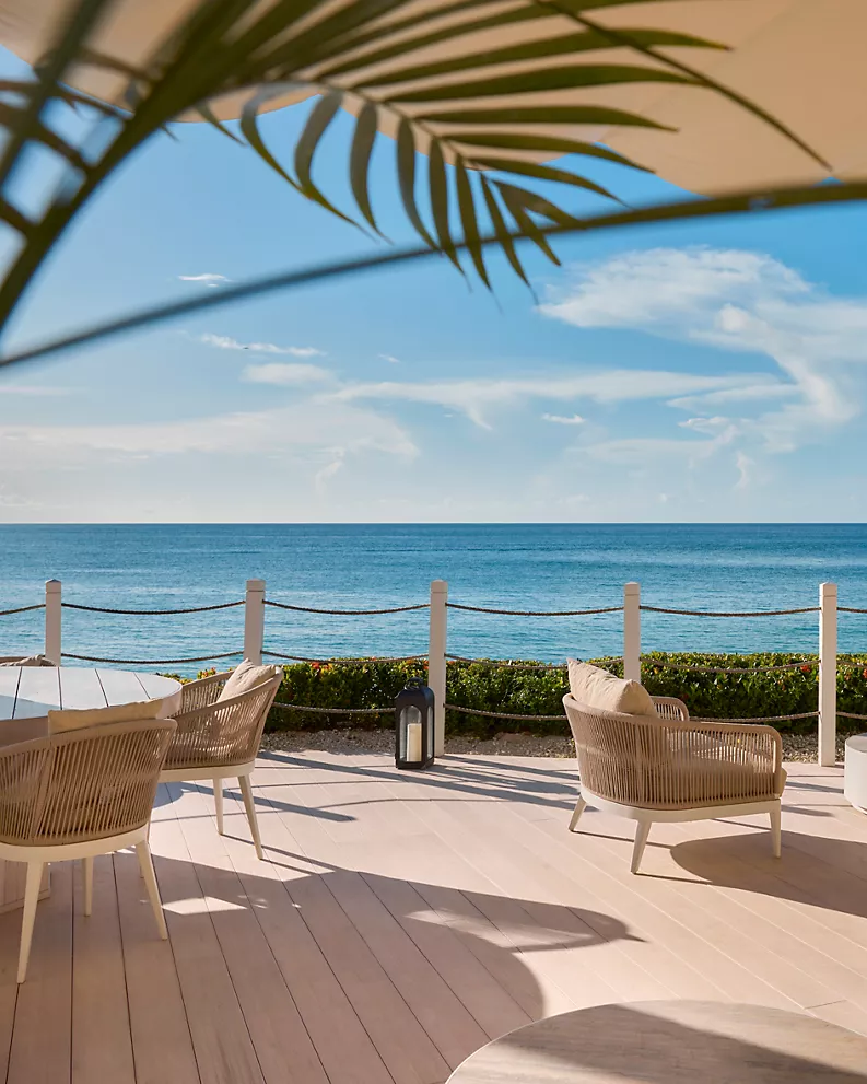 oceanview seating